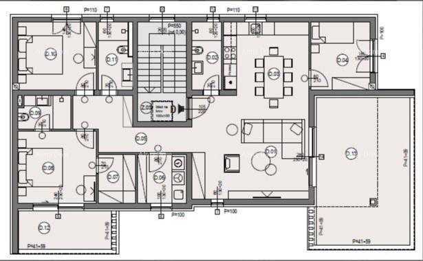 ŠTINJAN – NOVOGRADNJA V BLIŽINI MORJA IN MESTA. Stan D Zgrada D