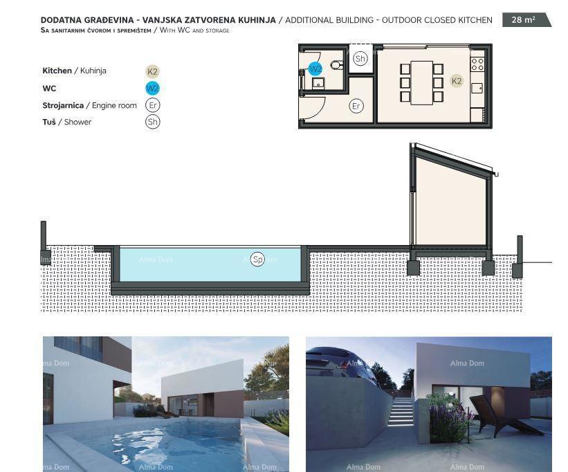 Blizu Vodnjana! Parcela z gradbenim dovoljenjem!