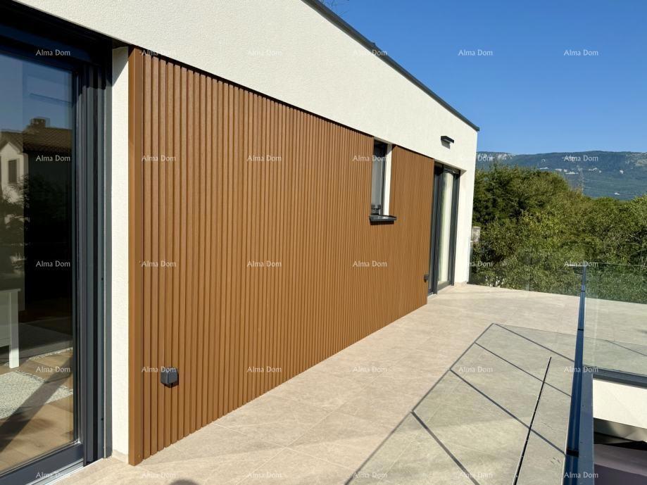 Moderna vila s bazenom, 218 m² – okolica Labina