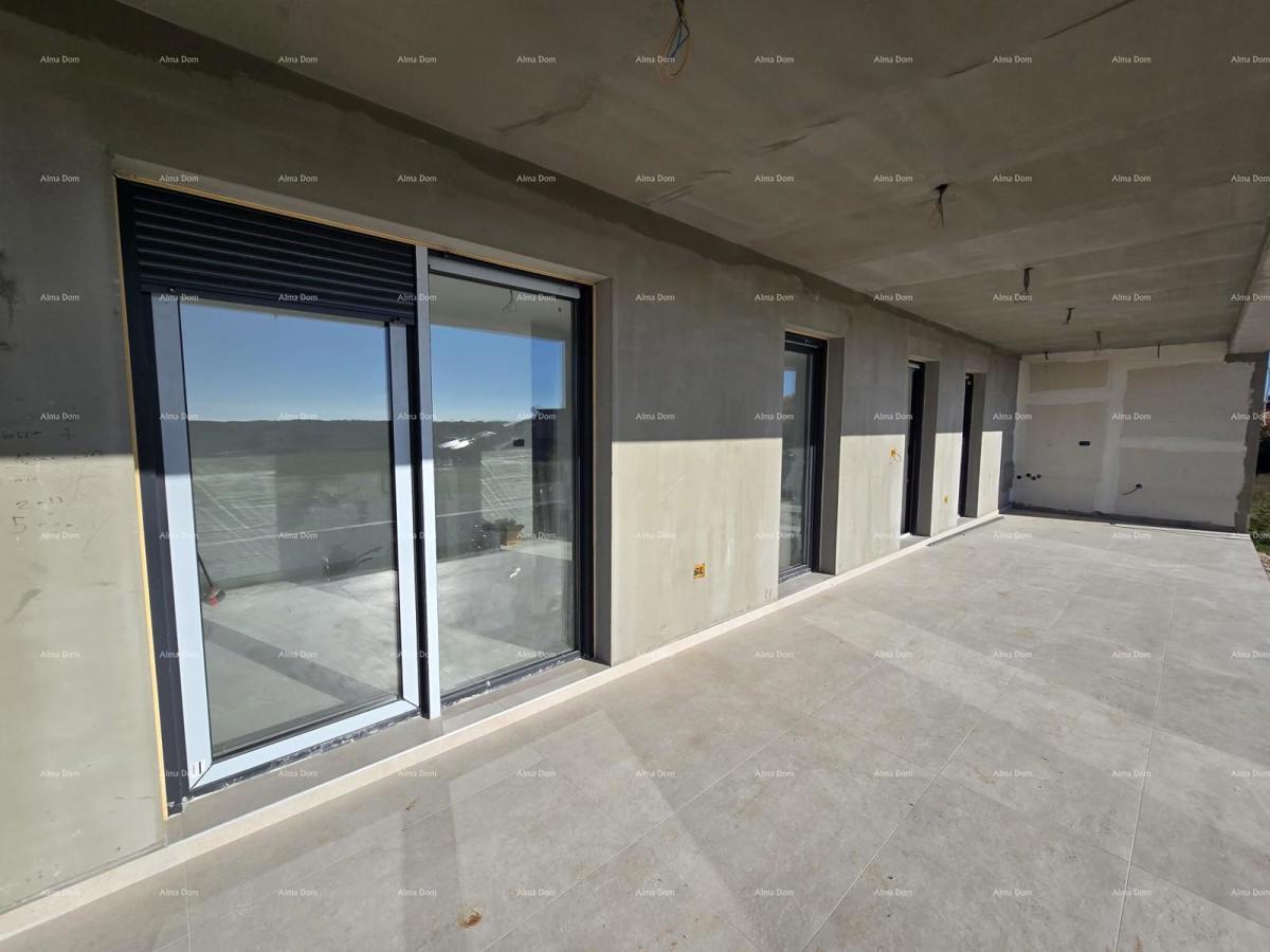 Novogradnja. Hiša v Žminju.