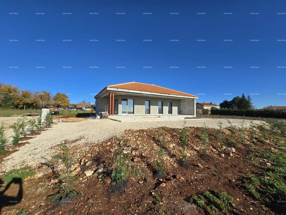 Novogradnja. Hiša v Žminju.