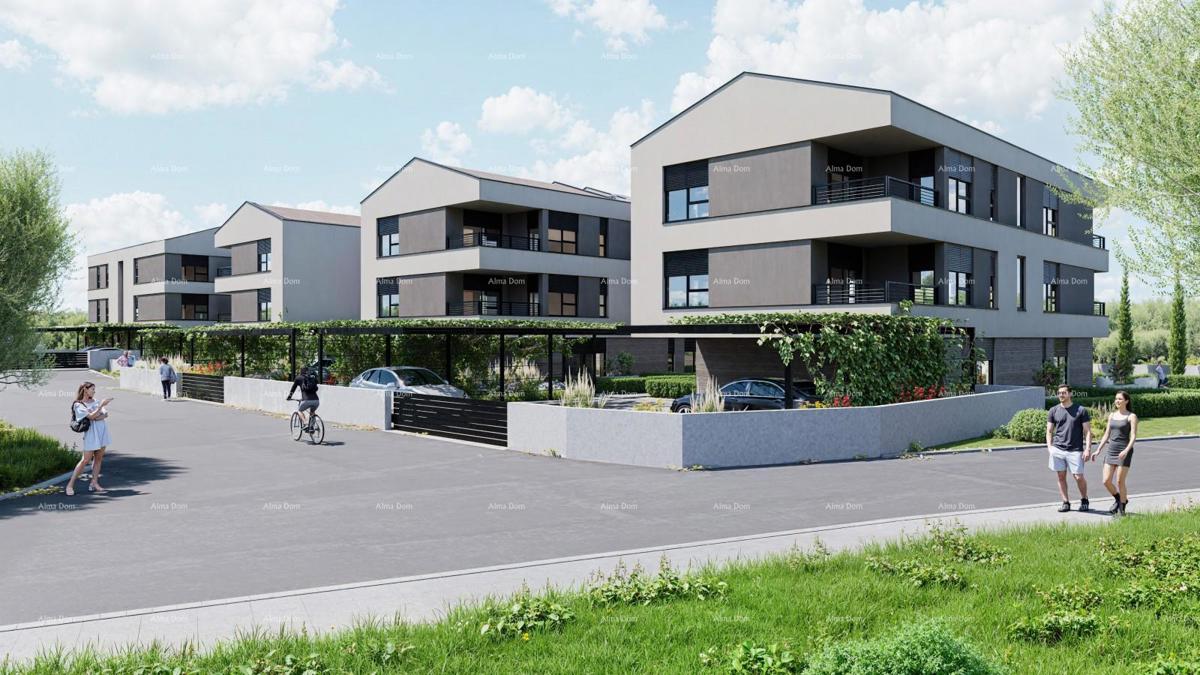 Prodaja stanov v moderni novogradnji s skupnim bazenom, Fažana! B3