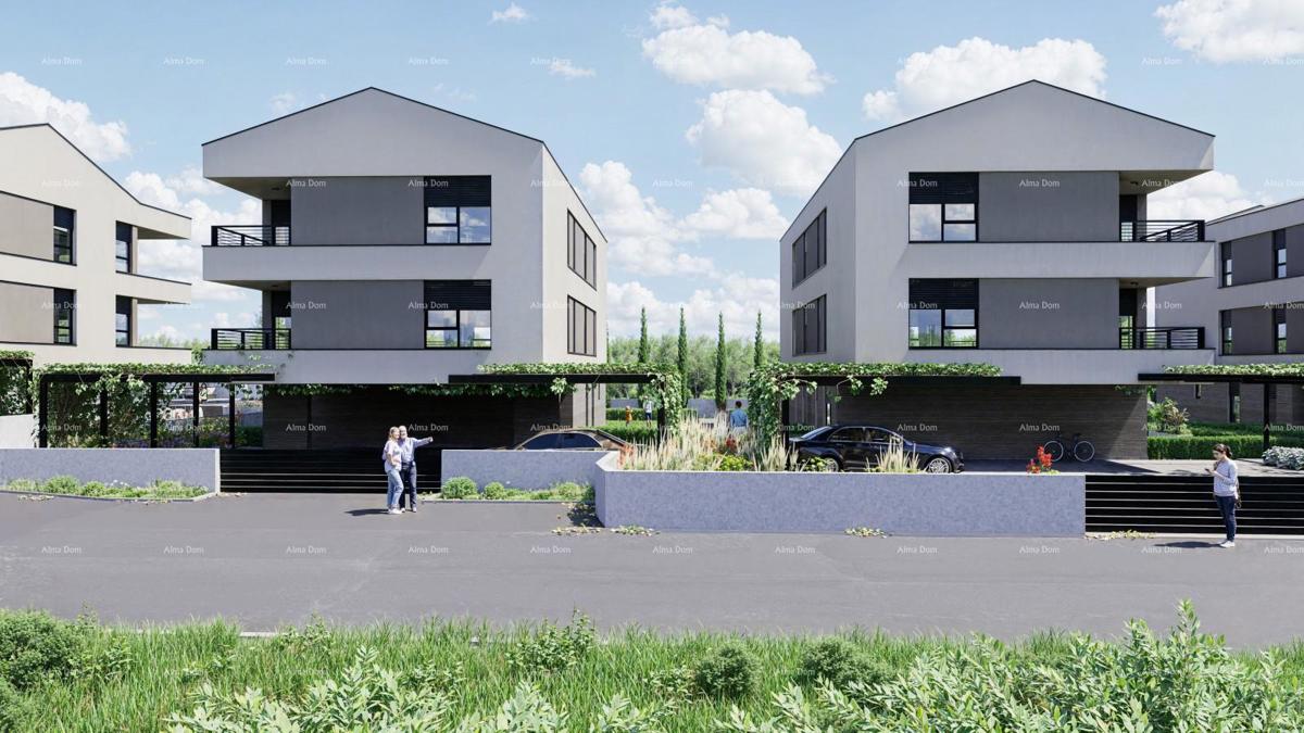 Prodaja stanov v moderni novogradnji s skupnim bazenom, Fažana! B3