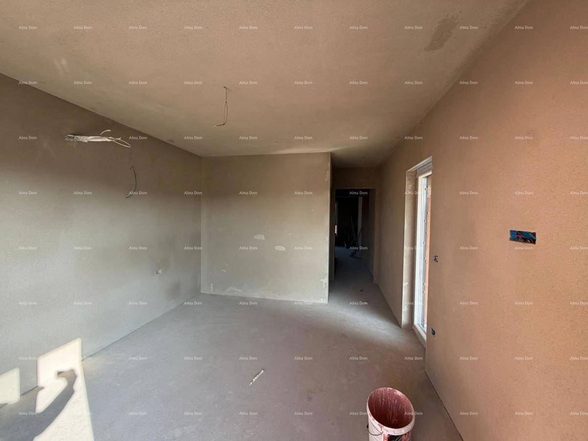 Penthouse, stan 130m2, garaža + PM, v novem stanovanjskem kompleksu, Valdebek, Pula! Zg3 S4