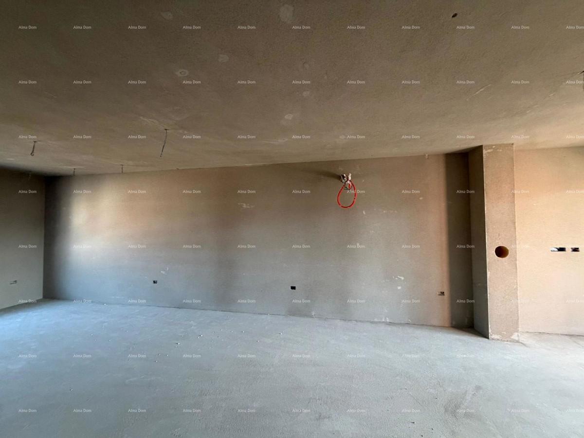Penthouse, stan 130m2, garaža + PM, v novem stanovanjskem kompleksu, Valdebek, Pula! Zg3 S4