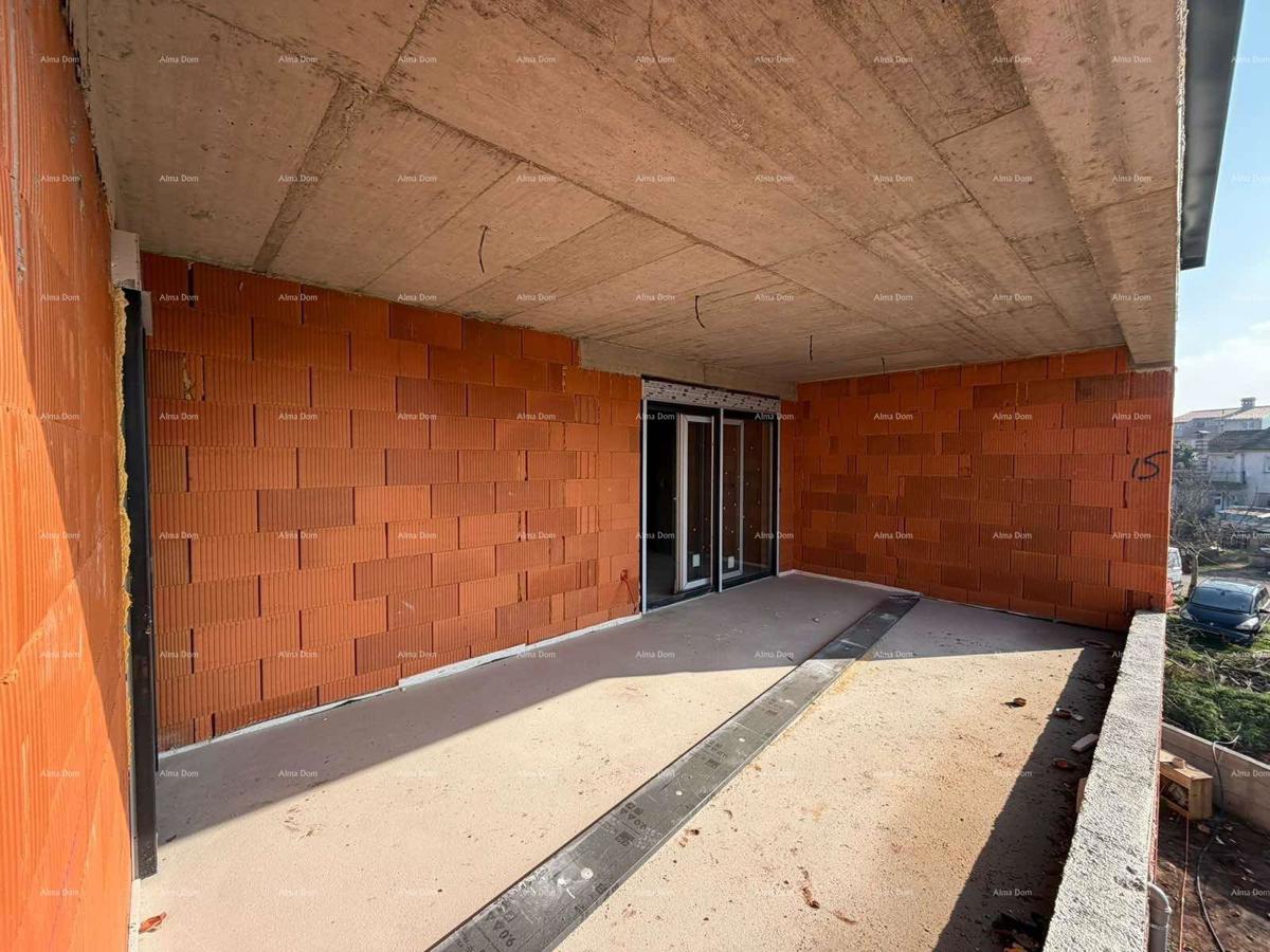 Penthouse, stan 130m2, garaža + PM, v novem stanovanjskem kompleksu, Valdebek, Pula! Zg3 S4