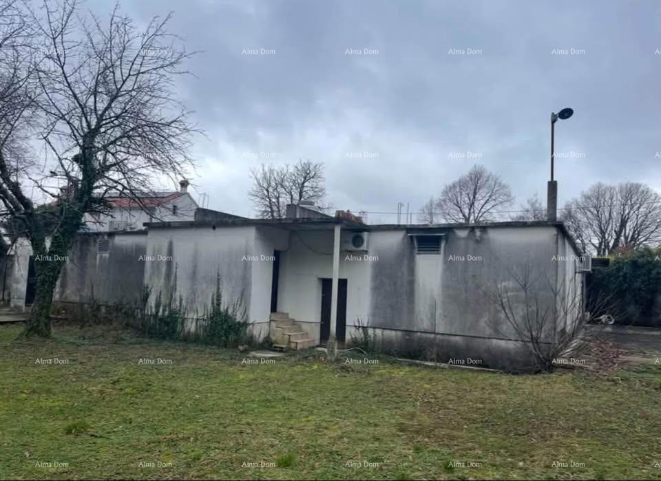 ISTRA Lupoglav, nedokončana stavba z zemljiščem in dovoljenjem za dozidavo