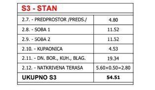 Prodaja - stan na 1. nadstropju v novogradnji - stavba s samo 4 stanovi, Pula! S3