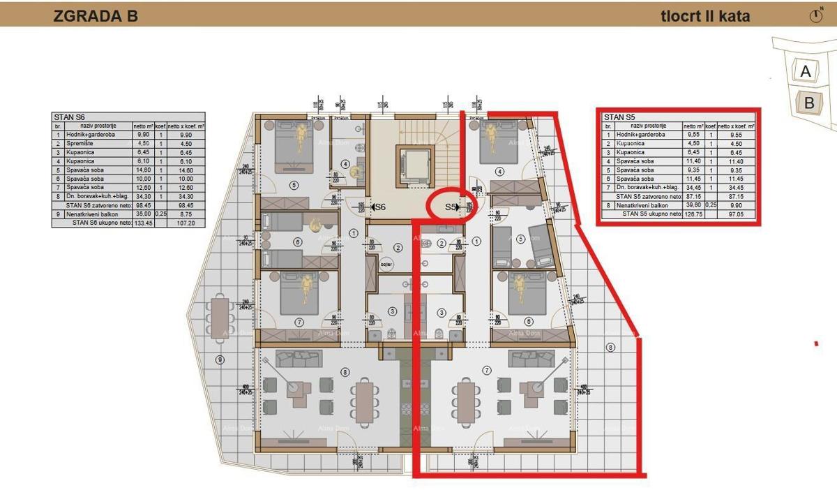 Prodamo luksuzna stanovanja na ekskluzivni lokaciji, Pješčana uvala, Pula!