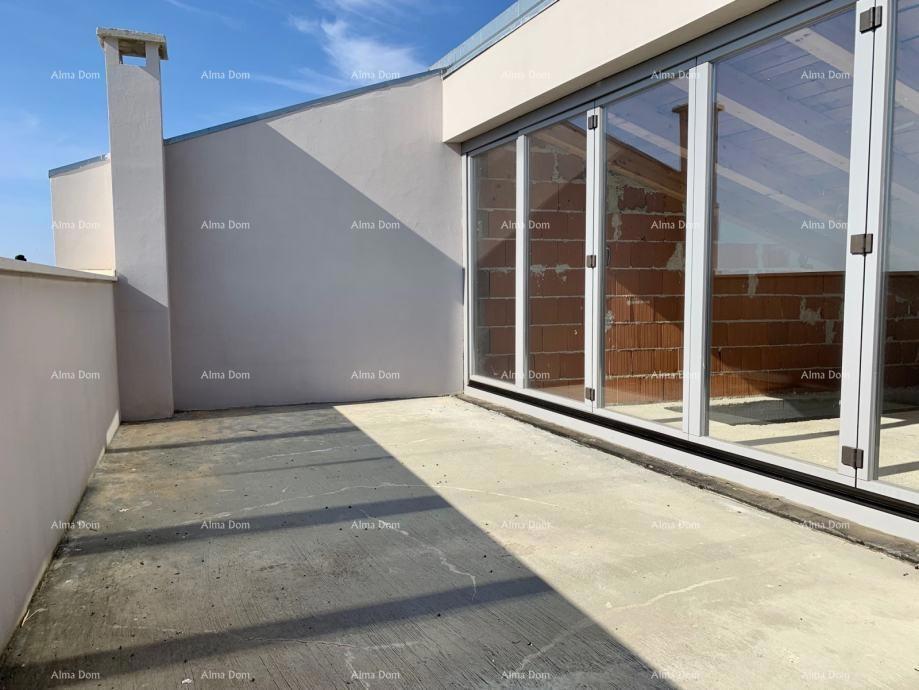 Na prodaju hiša v rohbau fazi s panoramskim pogledom – Galižana, Istra