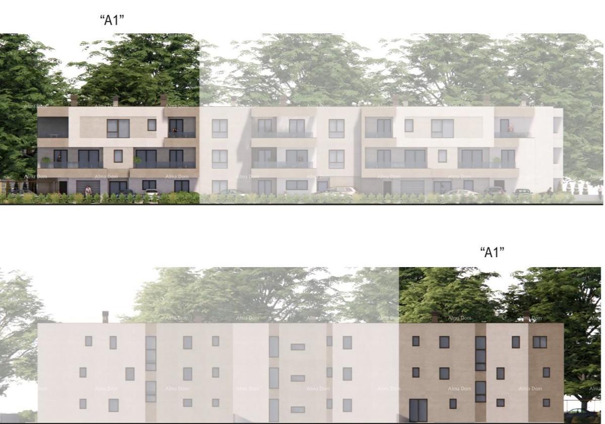Prodaja stanov v gradnji - nov stanovanjski kompleks, Pula!