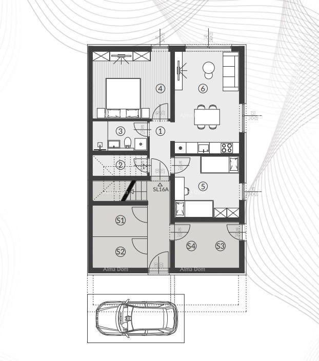 Prodaja stanov v novem stanovanjskem kompleksu, Štinjan! 16A