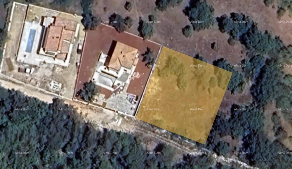 Jurcanija, Buje. Gradbene parcele s panoramskim pogledom