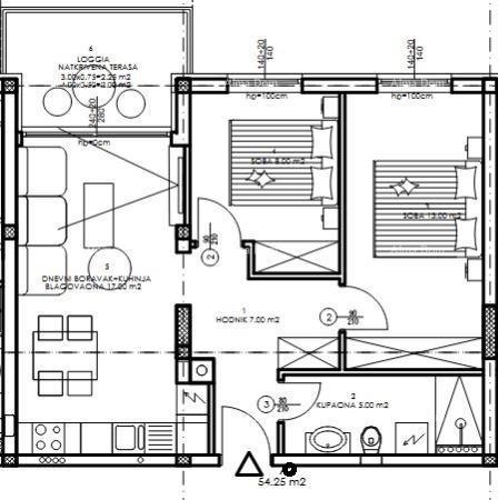 Prodaja - stan v novem stanovanjskem projektu, Pula, Veli Vrh!