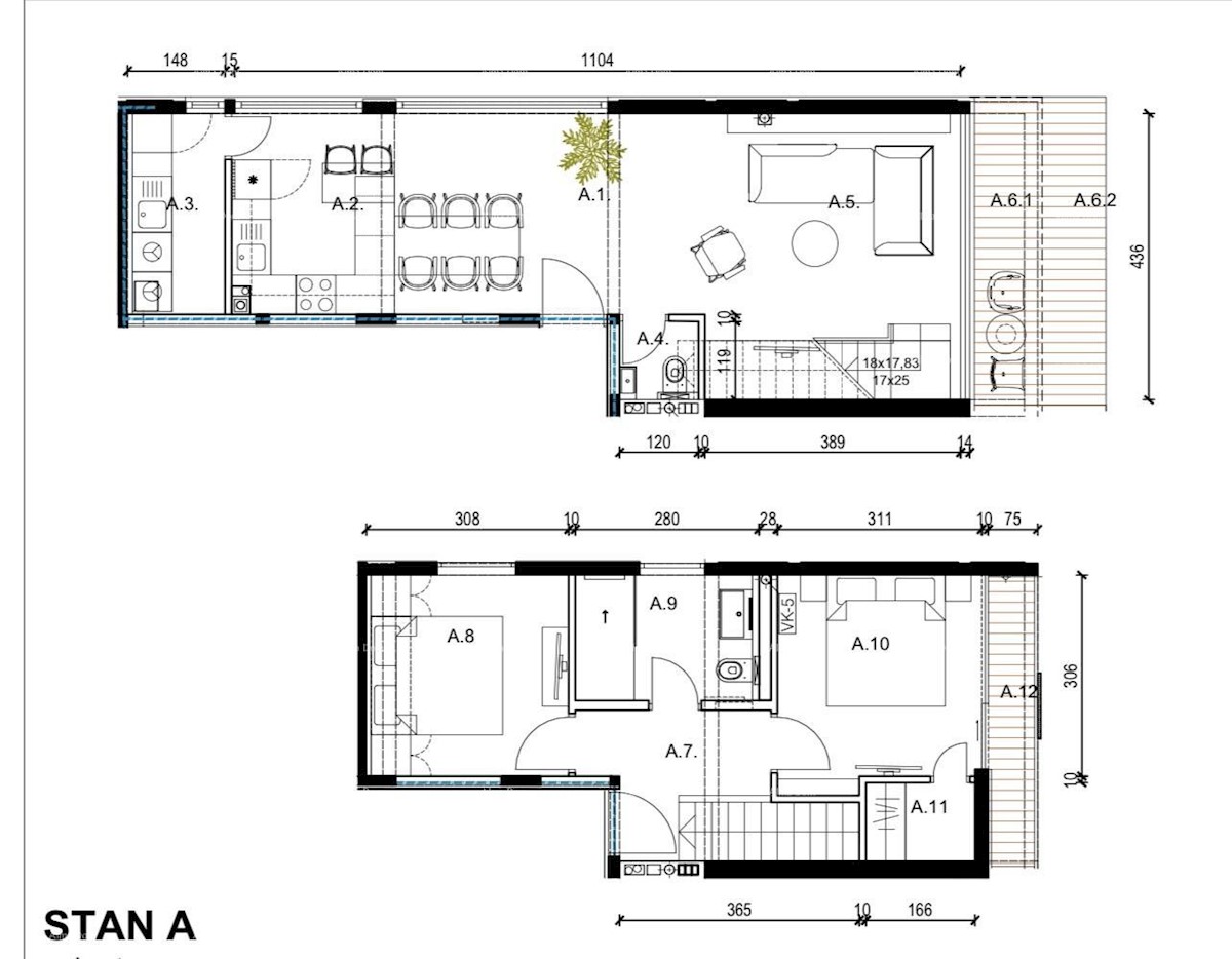 Nov, moderen stanovanjski projekt v izgradnji, Rovinj