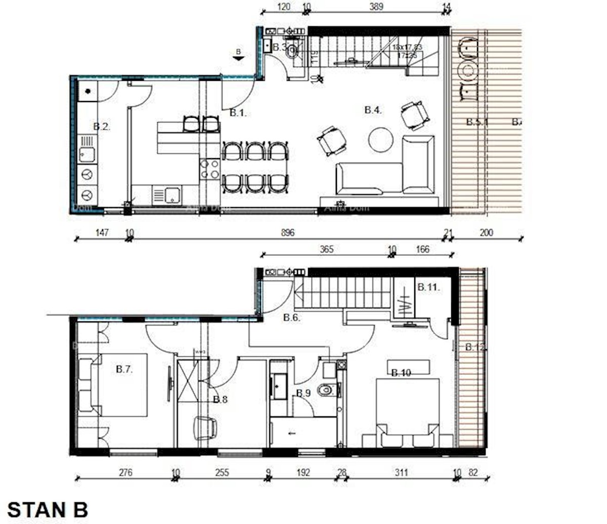 Nov, moderen stanovanjski projekt v izgradnji, Rovinj