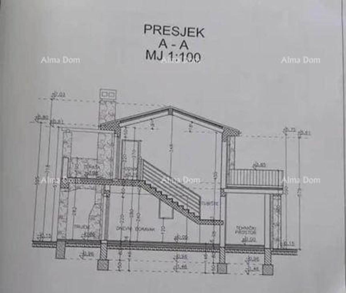 Gradbena parcela s projektom in plačano komunalo