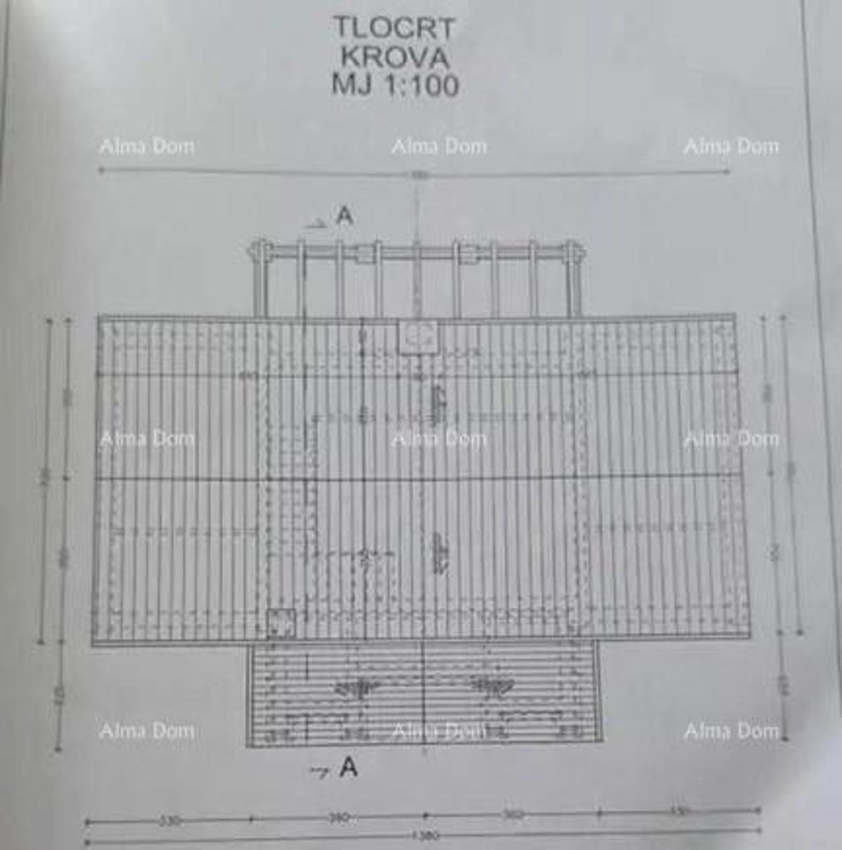 Gradbena parcela s projektom in plačano komunalo