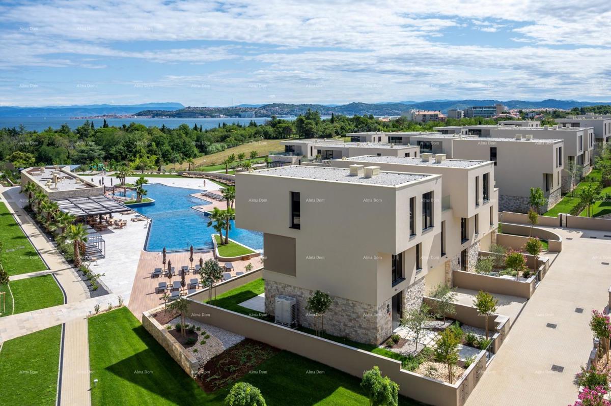 Umag, letovišče razkošja in lepote! Naprodaj stanovanja v letovišču s 105 m velikim neskončnim bazenom na strehi