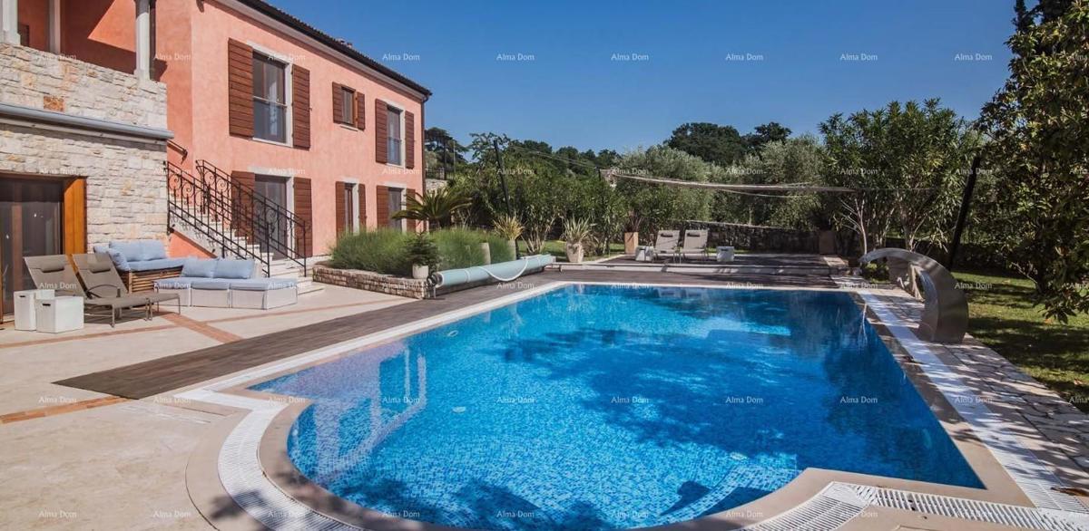Luksuzna istrska kamnita vila z bazenom v toskanskem slogu, Rovinj!