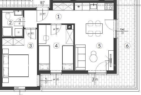 Moderan stan u novem projektu, Pula! B7