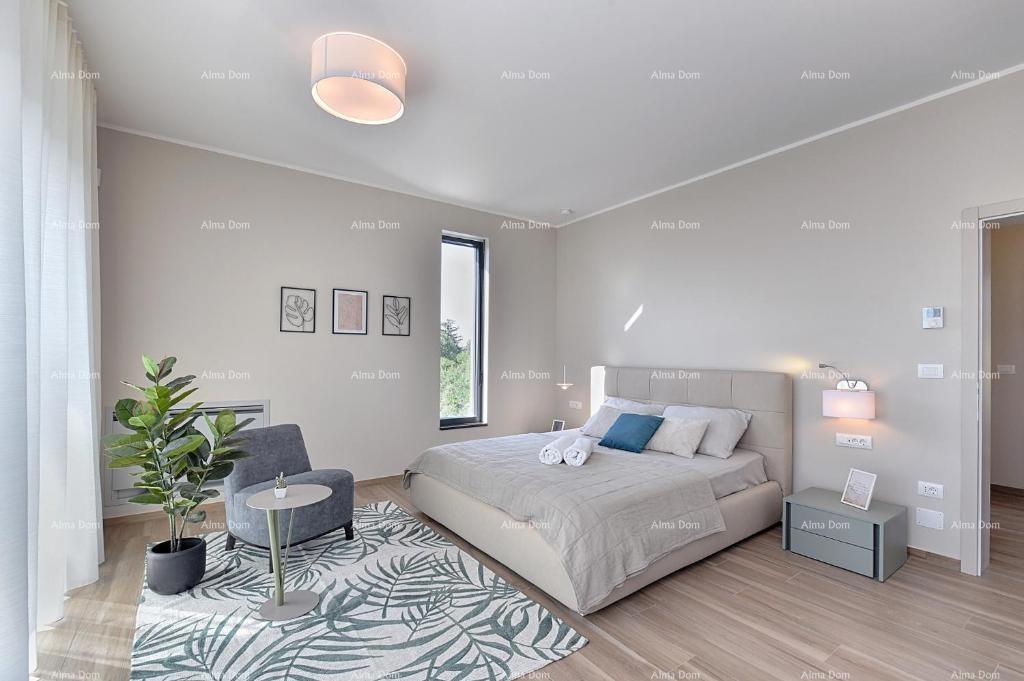 Fažana - Peroj - Čudovita vila s bazenom in pogledom na morje v bližini plaže