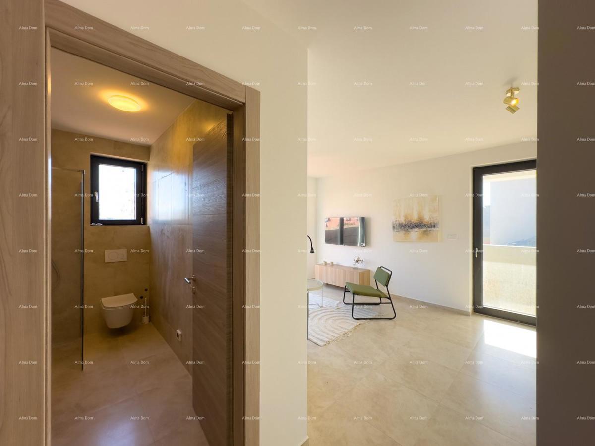 Mukalba. Medulin. Stanovanje v novogradnji z lastnim bazenom