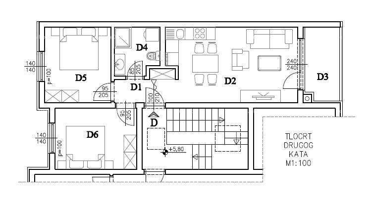Prodaja - Moderno stanovanje v novem zasebnem stanovanjskem kompleksu v Šijani, Pula! E-D
