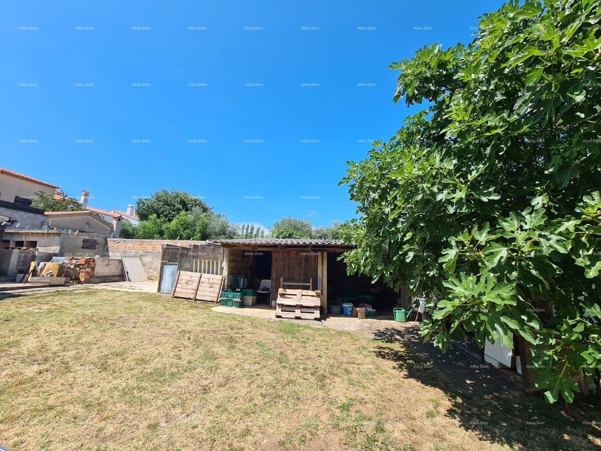 Prodaja hiše z dvema stanovanjem, pomožnim objektom in garažo, Ližnjan!