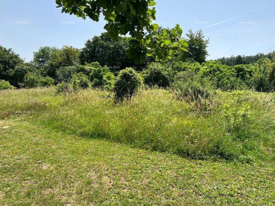 Pazin – gradbena parcela 940 m² v mirnem okolju