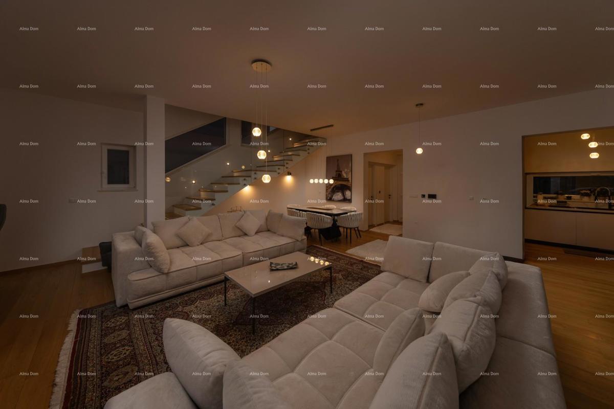 Prodaja - novo zgrajena, moderna in ekskluzivna vila s bazenom, Volme, Pula!