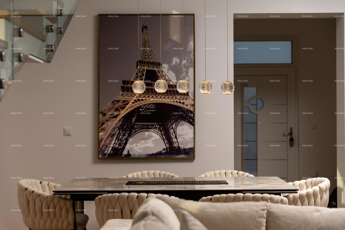 Prodaja - novo zgrajena, moderna in ekskluzivna vila s bazenom, Volme, Pula!