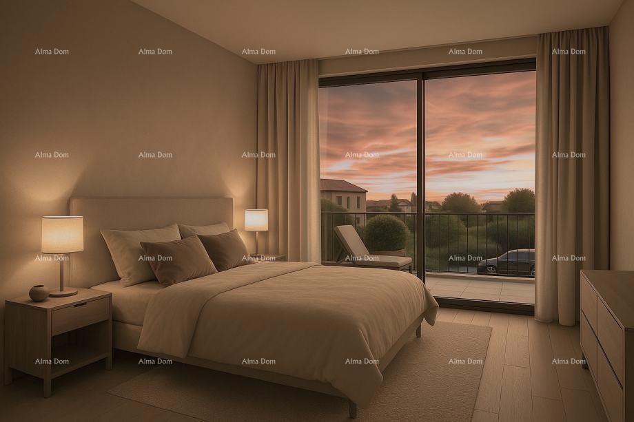 Moderna novogradnja s dva stana in panoramskim pogledom na morje – Žbandaj, Poreč