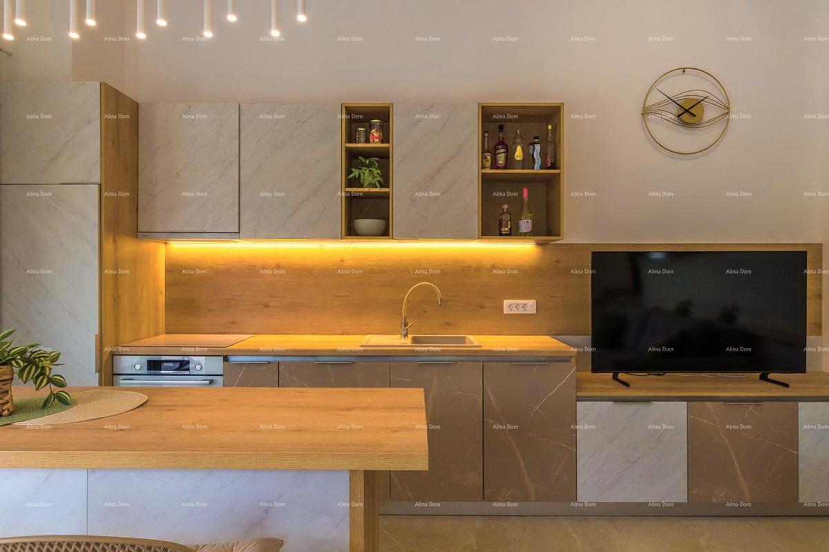 Moderna dvojna hiša s bazenom v mirnem Svetvinčentu, idealna za počitek ali najem!