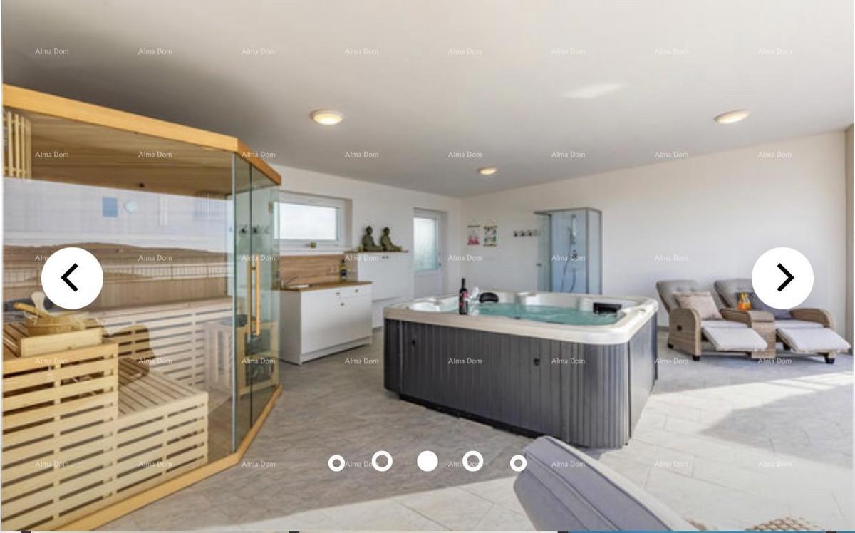 Čudovita vila s pogledom na morje. POMER