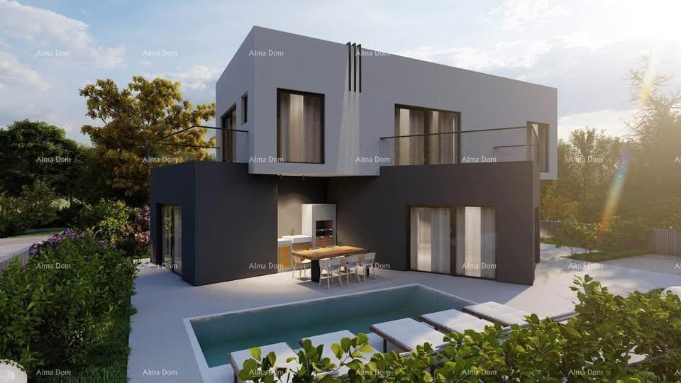 Građevinsko zemljište s projektom – Valbandon, 450 m²