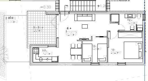 Moderen apartma s parkirnim mestom in shrambo v bloku F, v bližini Umaga!