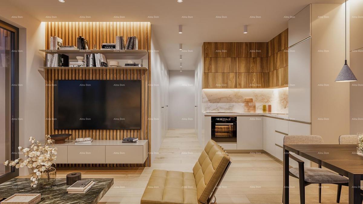 Pula! Večstanovanjska, moderna zgradba z dvigalom, blizu centra. Stan s parkirnim mestom in shrambo. s66