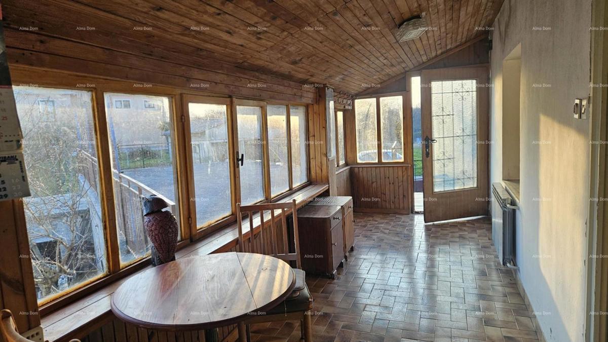 ŽMINJ (okolica) - odlična kamnita hiša z dvoriščem