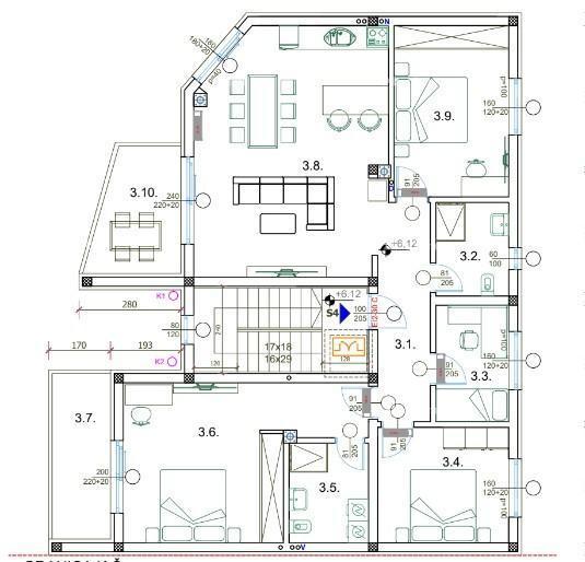 Prodaja - stan na 2. nadstropju v novogradnji - stavba s samo 4 stanovi, Pula! S4