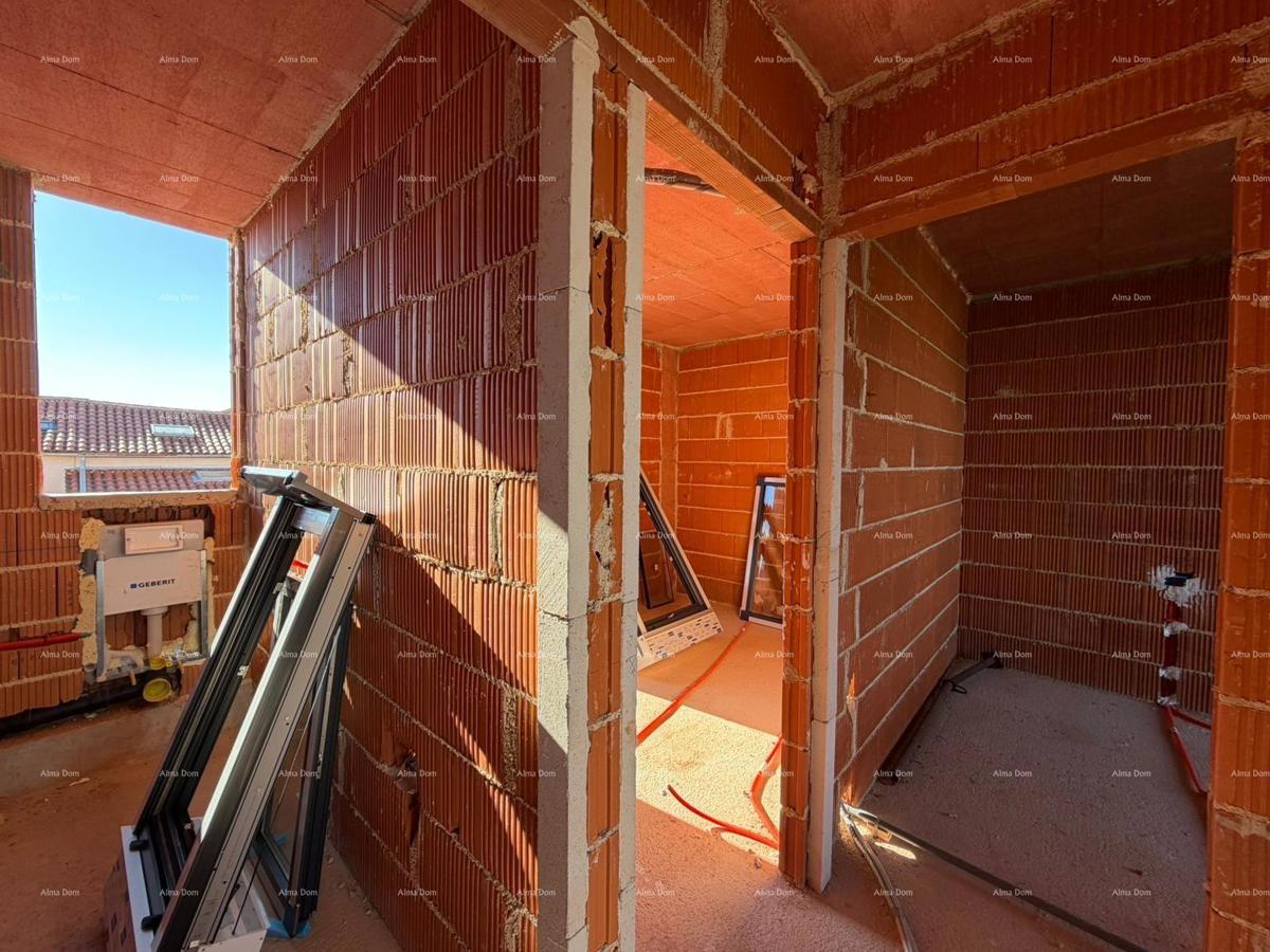 Prodaja modernih stanov v novem stanovanjskem projektu, pogled na morje, Štinjan, B4