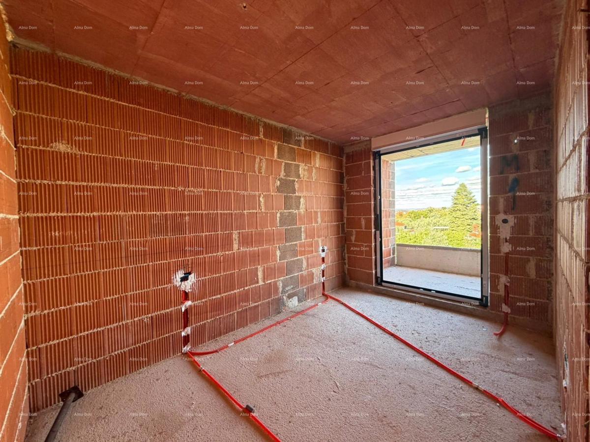 Prodaja modernih stanov v novem stanovanjskem projektu, pogled na morje, Štinjan, B4