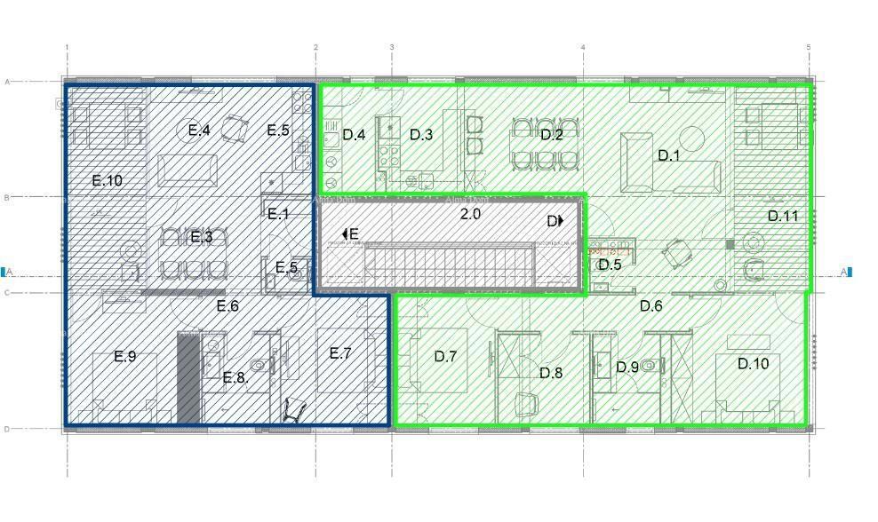 Prodaja stanovanja v novem, modernem stanovanjskem kompleksu, Rovinj B4/SD