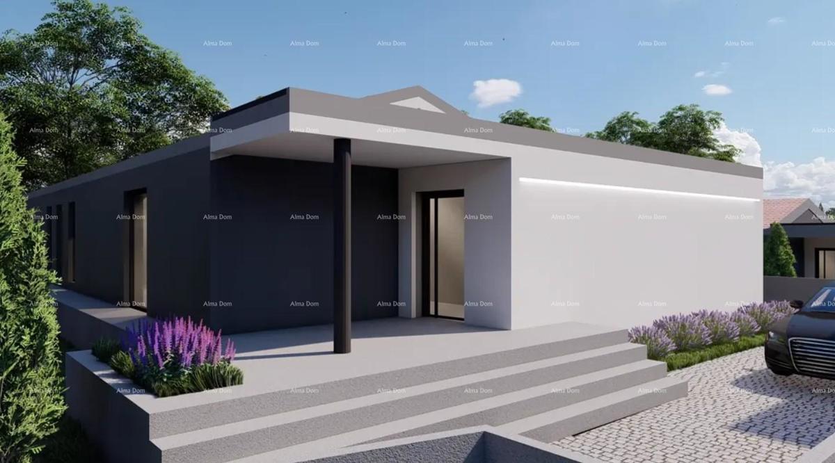 Prodaja moderne pritličnice, 2 km od plaže, blizu Duge Uvale!