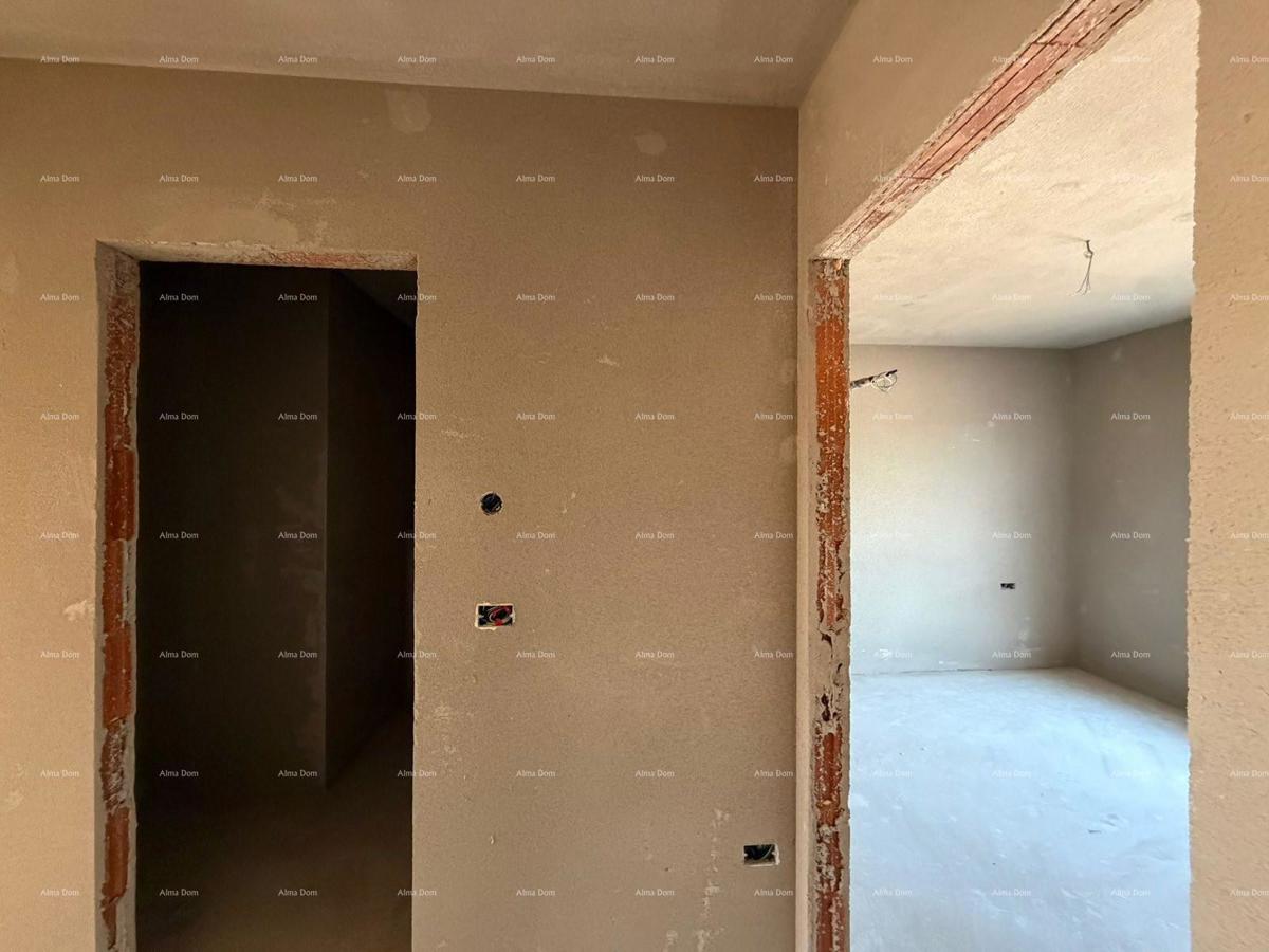 Penthouse, stan 132m2, garaža + PM, v novem stanovanjskem kompleksu, Valdebek, Pula!