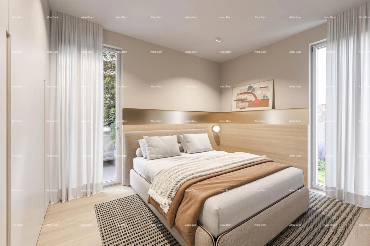 Prodaja apartmajev v novogradnji, 5 minut od plaže, Umag! A17
