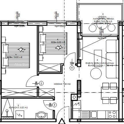 Prodaja - stan v novem stanovanjskem projektu, Pula, Veli Vrh!
