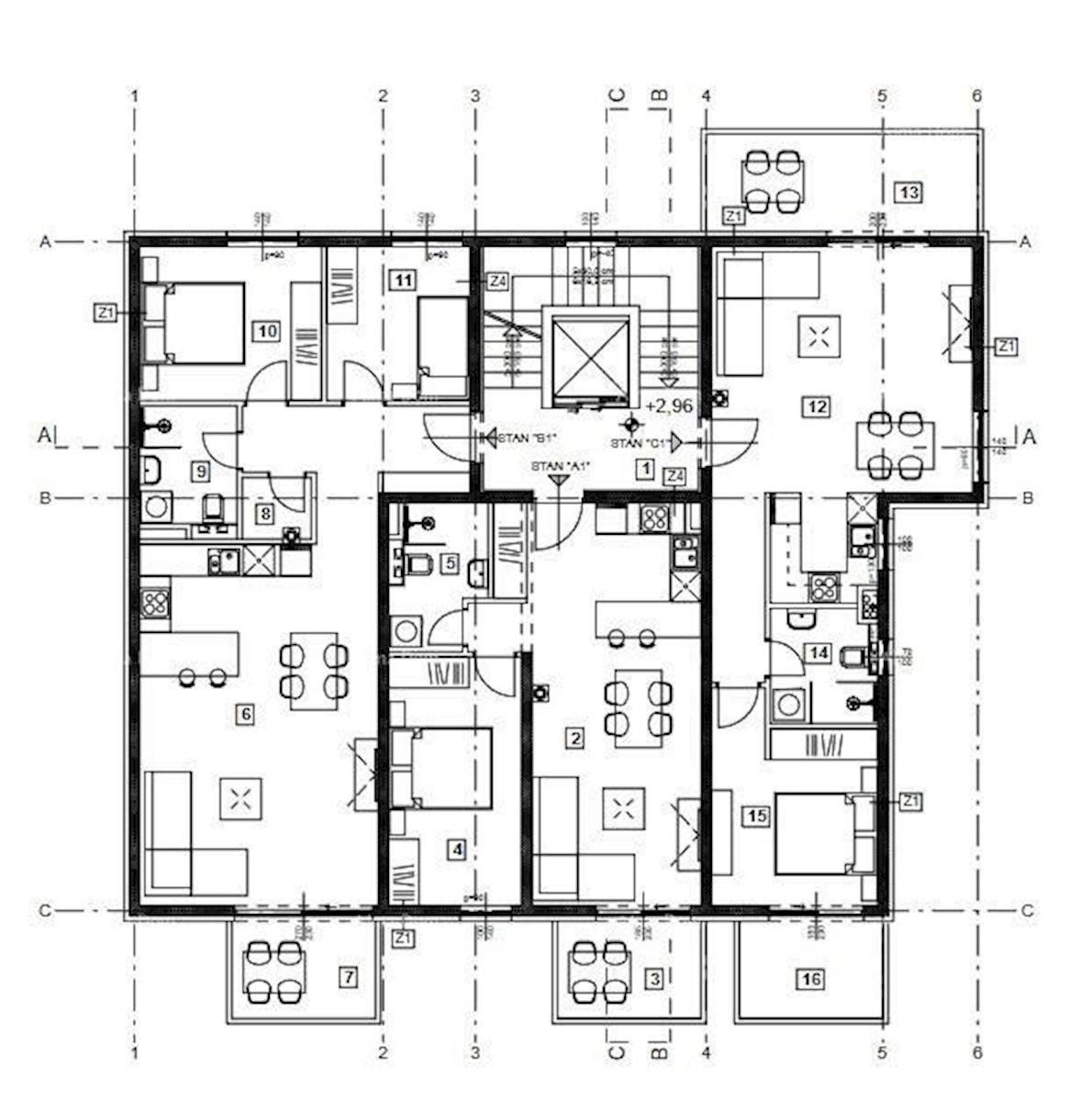 Prodaja apartmajev v novogradnji, Vabriga, Poreč!