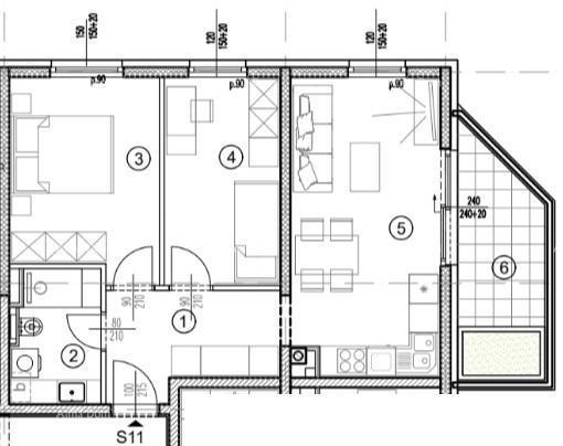 Prodamo stanovanja v novem stanovanjskem projektu na ekskluzivni lokaciji, 300 m od morja, Pula,Stoja.