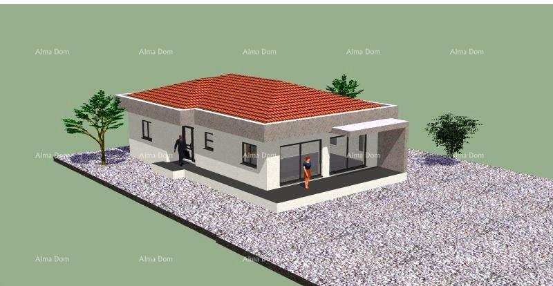 Građevinska parcela s projektom – Valdebek, Pula